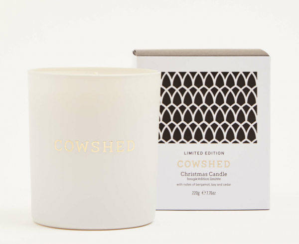 Cowshed Christmas Candle 220g Limited Edition